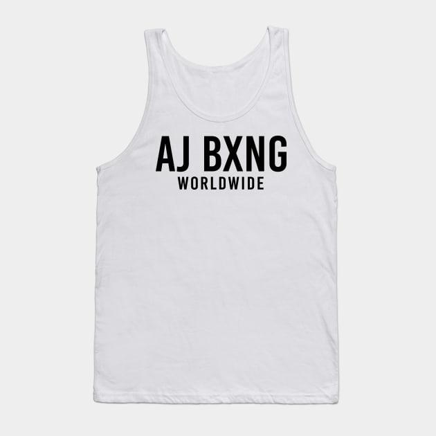 AJ BOXING Anthony Joshua Tank Top by cagerepubliq